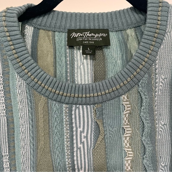 Norm Thompson - Vintage Coogi Style 3D L - Picture 3 of 6